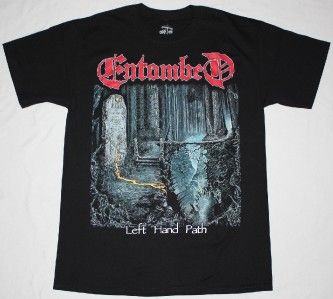   LEFT HAND PATH90 NIHILIST UNLEASHED EDGE OF SANITY NEW BLACK T SHIRT