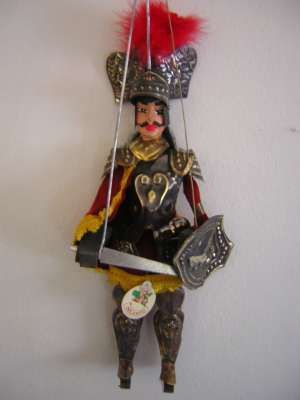 SICILIAN PUPPET HAND MADE CERTIFIED PUPO SICILIANO  