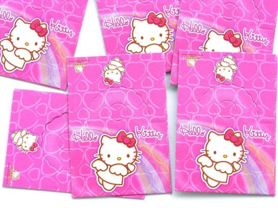 Lot of 45 Cardstock Gift Labels Japanese Hello Kitty C  