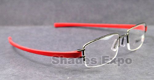 TAG HEUER EYEGLASSES OPTICAL RX TH 7205 RED TRACK 013  