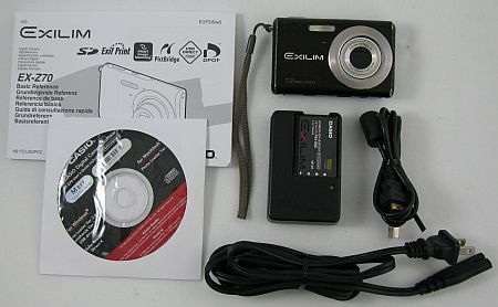 Casio Exilim 7.2 MP Black Digital Camera EX Z70 79767622251  