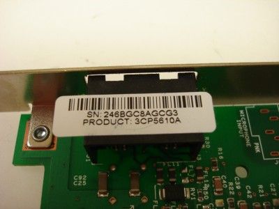 3Com US Robotics 5610B 0778 PCI 56K Analog Modem Card  