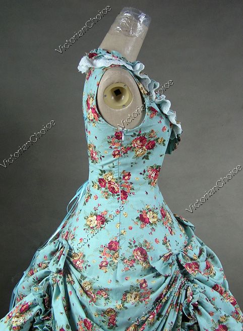 Civil War Southern Belle Lolita Ball Gown Dress 081 XXL  