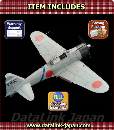 Semi Custom Built Model 1/32 Scale Zero Fighter Type21 finished 