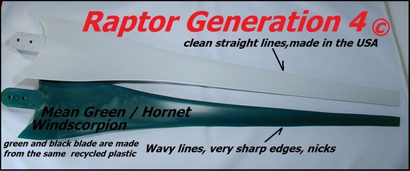 wind turbine generator 11 blades 12 volt 1400 watt 3 phase AC output 