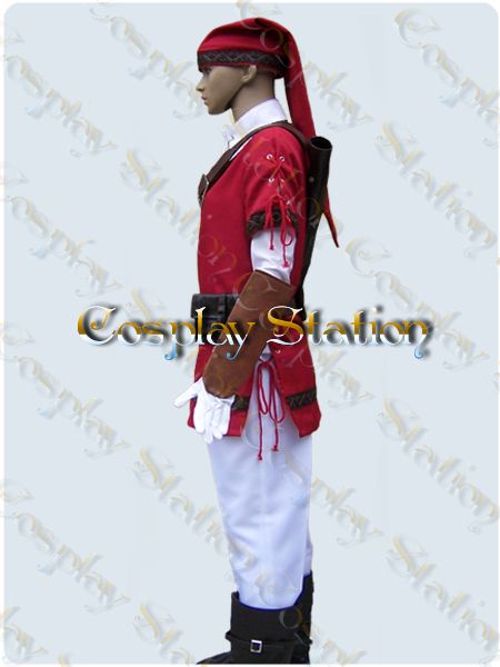 The Legend Of Zelda Cosplay Red Link Costume_com307  