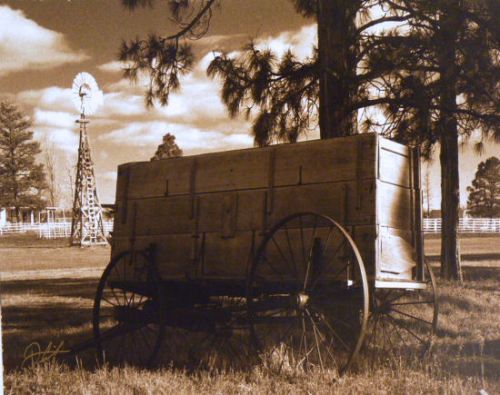 Don Schimmel Signed Westward Ho, Limited Ed. 10x7  