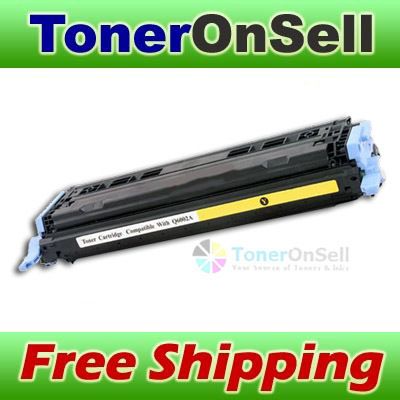 HP Q6002A Yellow Toner Cart for 1600 2600 2605 CM1015  