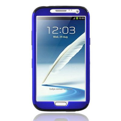 Black Hard Case + Screen Protector For Samsung Nexus S  