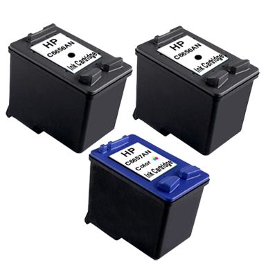 3pk HP 56 57 Ink for PSC 1210Xi 1300 1312 1315 Printer  