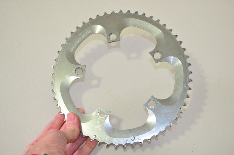 Shimano Dura Ace 7800 53t outer chainring 130mm BCD   used  