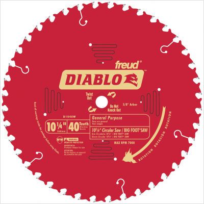   General Purpose Beam Saw Blade D1040W 2582 1604 008925035305  