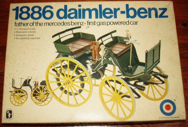 Entex 116 1886 Daimler Benz 1sr Gas Powered Car #8468  