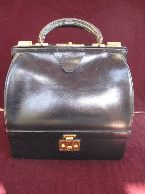 1940´s Vintage Sac Mallette Hermes Jewelry Box Bag  