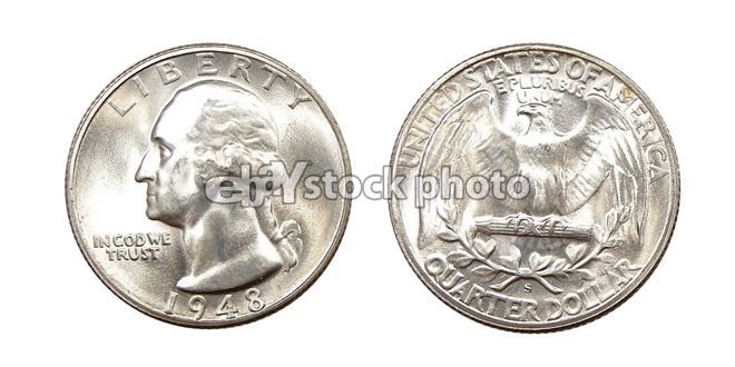 1948, Washington Quarter  