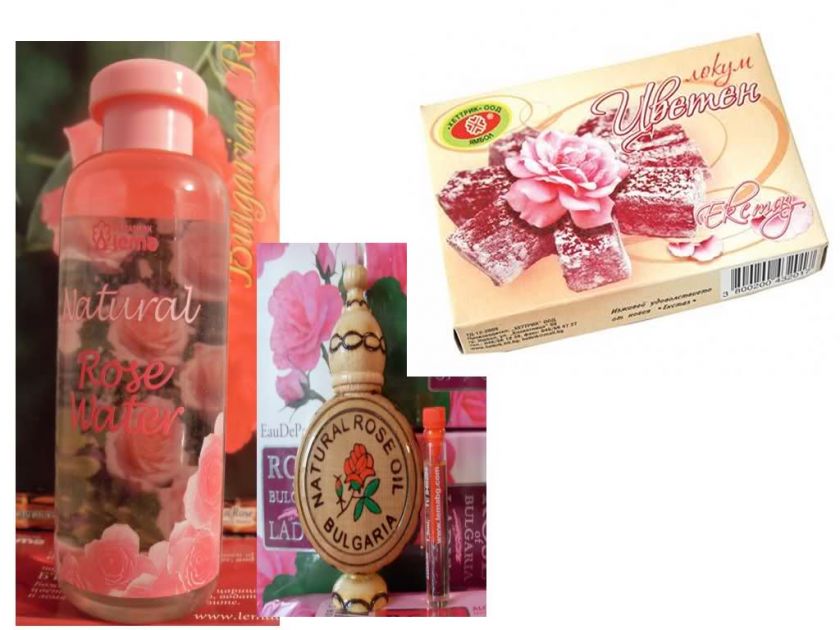 BEST TURKISH DELIGHT ROSE FLAVOR, ROSE WATER & OIL  