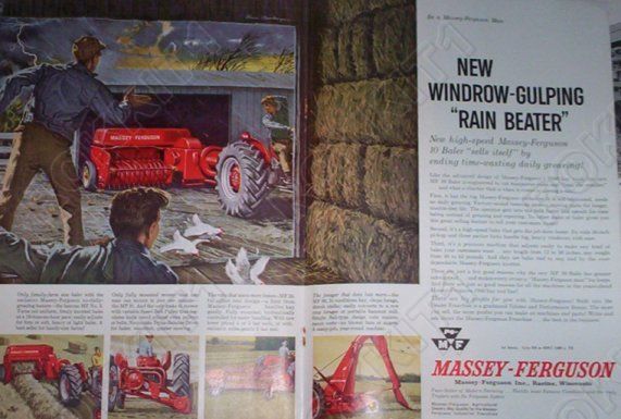 1960 Massey Ferguson Equipment AD  