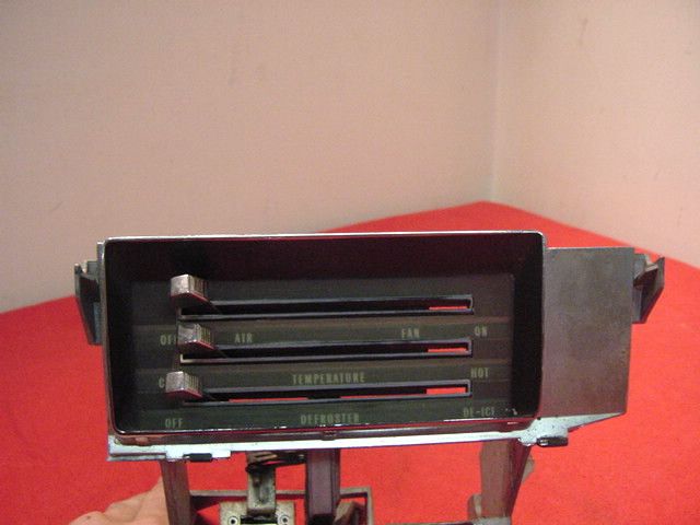 1966 67 66 67 Chevelle Used Non A/C Heater Controller  