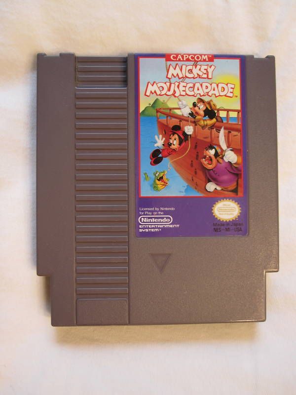 Mickey Mousecapade (Nintendo) NES Game Excellent 013388110155  