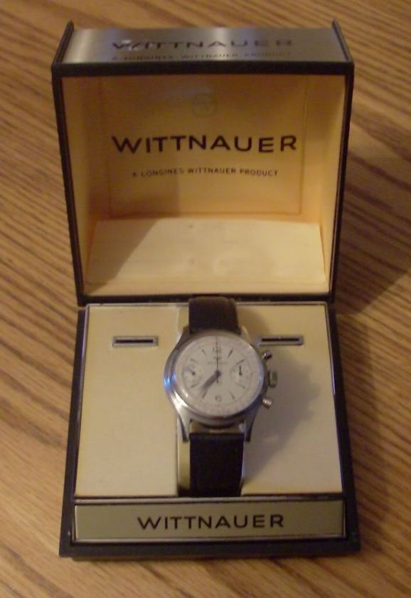 vintage Wittnauer windup chronograph  