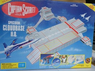 ORIGINAL BOXED GERRY ANDERSON CAPTAIN SCARLET CLOUDBASE  