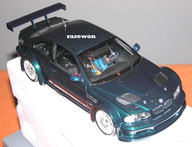 BMW E46 M3 GTR Oxford GREEN 1/18 Minichamps PROMO 3000p  