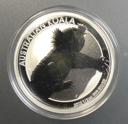 2012 HALF OUNCE .999 SILVER