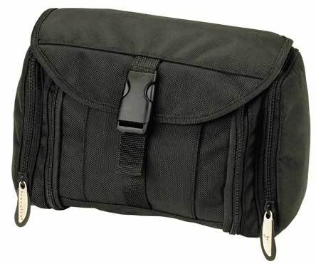 Travelon Hanging Toiletry Kit (2107), Black  