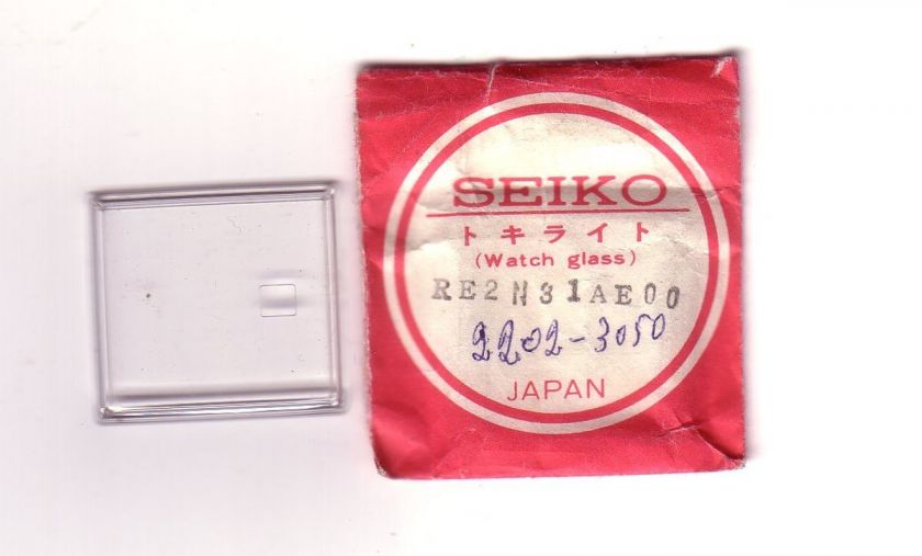   Stock “SEIKO” Plastic Genuine Crystal   Glass Cal.2202 3050  