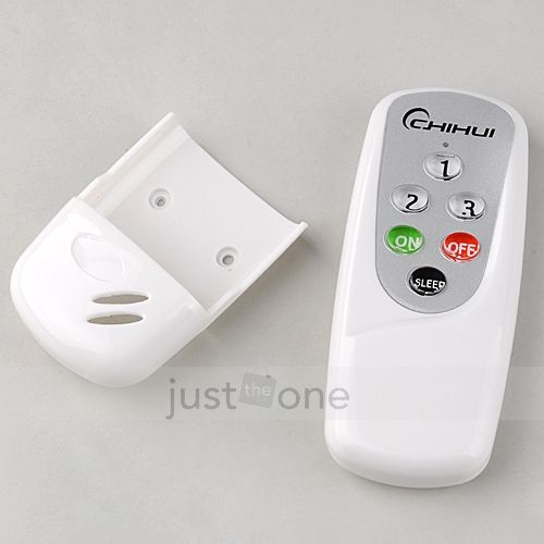 220V 240V 3 Ports Digital Wireless Wall Switch Splitter + Remote 