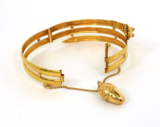 GORGEOUS ESTATE 22K GOLD LADIES TRIPLE SNAKE BANGLE BRACELET  