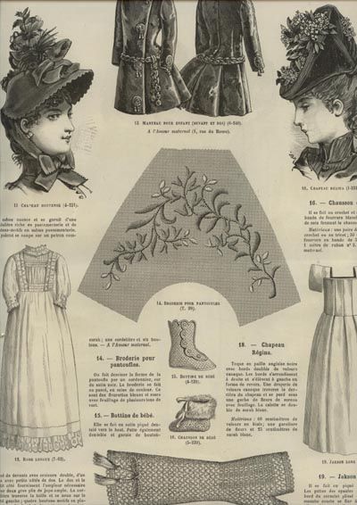 ORIGINAL MONITEUR MODE, BON TON Sept 24 &Oct 1,1887  