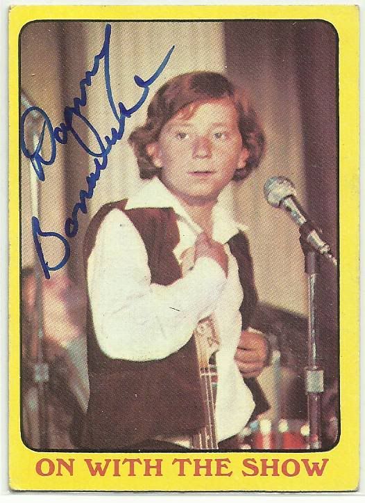 Danny Bonaduce 2001 Topps American Pie Certified Buyback 71 Auto /500 