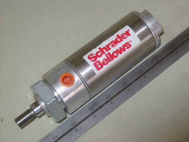 SCHRADER BELLOWS AIR CYLINDER, 2 BORE X 2 STROKE  