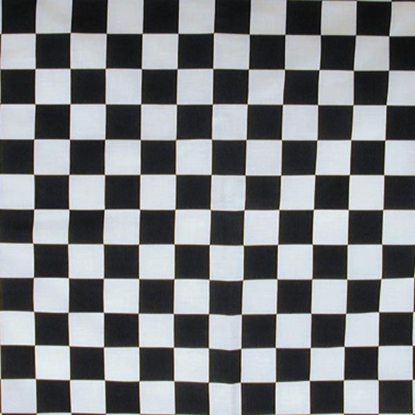 RACE CHECKER FLAG BANDANAS #3114 bandana checkered  