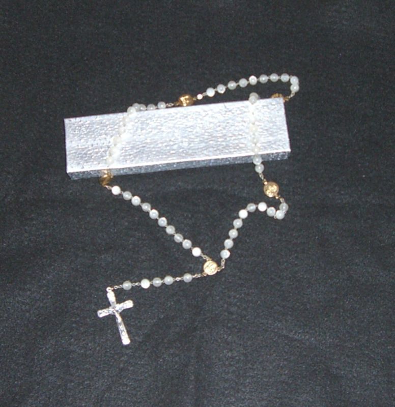 ROSARY/POPE JOHN PAUL II/ONYX/VATICAN/BASILICA/3709  