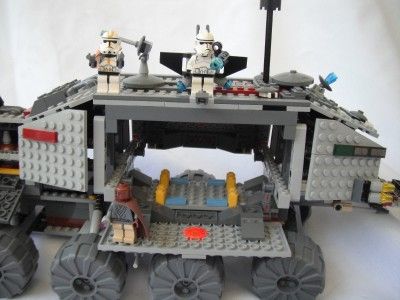   Wars TURBO TANK #7261 With All 7 MiniFigs Including LightUp MACE WINDU