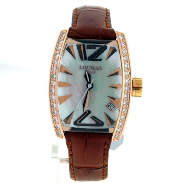 Locman Panorama 18k Rose $8,050.00 Ladies Diamond watch  