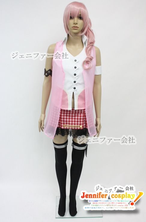 Final Fantasy XIII FF 13 Serah Farro Cosplay custom  