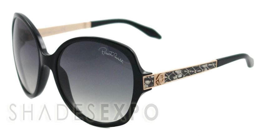 NEW Roberto Cavalli Sunglasses RC 649S BLACK 01B RC649 AUTH  