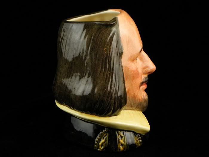 ROYAL DOULTON 1993 SHAKESPEARE D 6938 TOBY JUG MUG MINT  