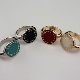 New Marc By M Jacobs milk white Ring Size 17mm  