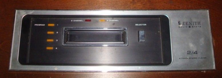   CHANNEL QUADRAPHONIC RECEIVER   8 TRACK   CONSOLE  LOCAL PICKUP  