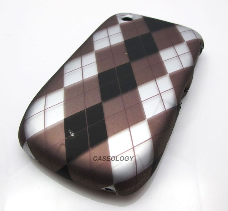 ARGYLE PLAID CASE COVER BLACKBERRY CURVE 8530 9300 9330  