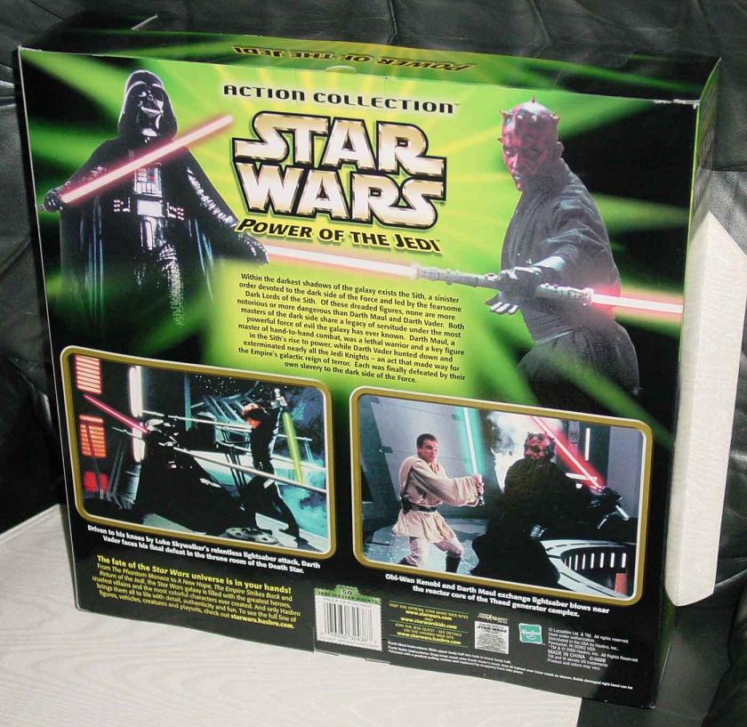 STAR WARS SITH LORDS 12 DARTH MAUL DARTH VADER 2 PACK  