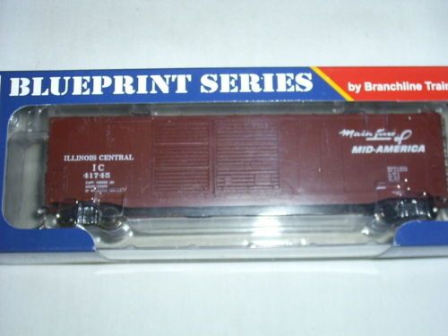 BRANCHLINE ILLINIOS CENTRAL 50 DBL.DR.BOXCAR 41745 RTR  