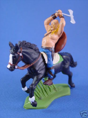 Britains Deetail DSG Toy Soldiers Mounted Viking Raider  