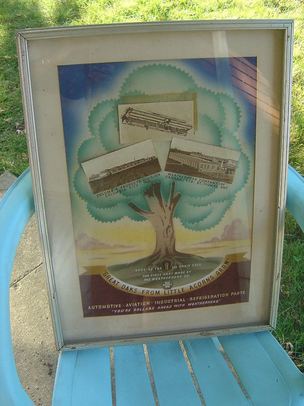 VTG Weatherhead Automotive Aviation Hydraulic Poster  