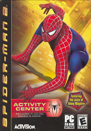 SPIDERMAN 2 ACTIVITY CENTER WIN 98/XP SEALED NEW 047875350939  