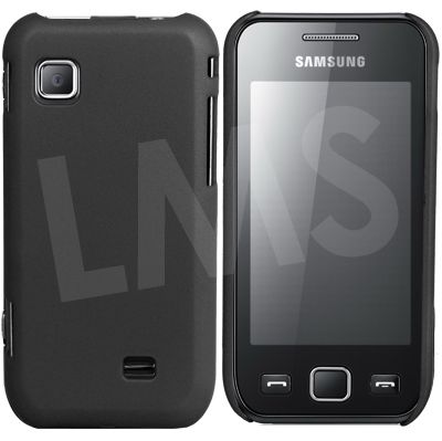   Magic Store   Black Hard Hybrid Case Cover For Samsung S5250 Wave 2